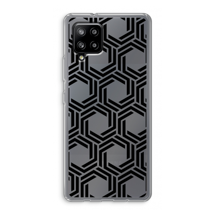 Geometrisch patroon: Samsung Galaxy A42 5G Transparant Hoesje