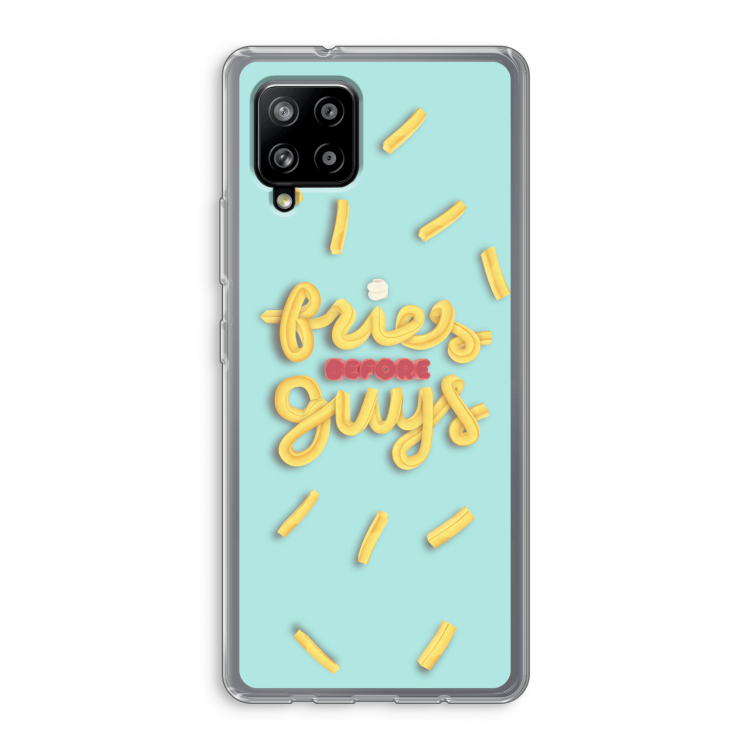 Always fries: Samsung Galaxy A42 5G Transparant Hoesje