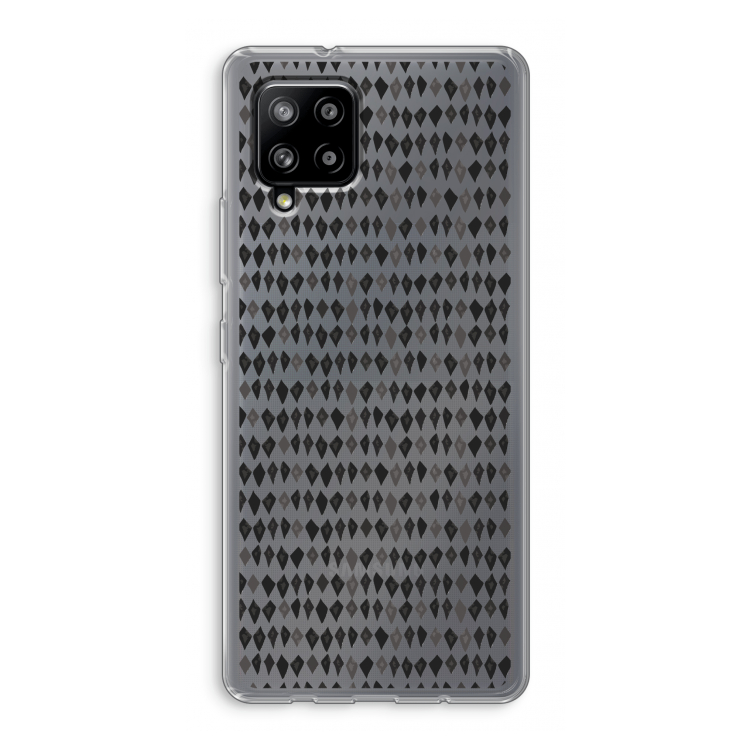 Crazy shapes: Samsung Galaxy A42 5G Transparant Hoesje