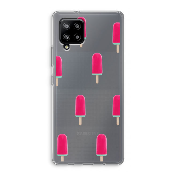 Waterijsje: Samsung Galaxy A42 5G Transparant Hoesje