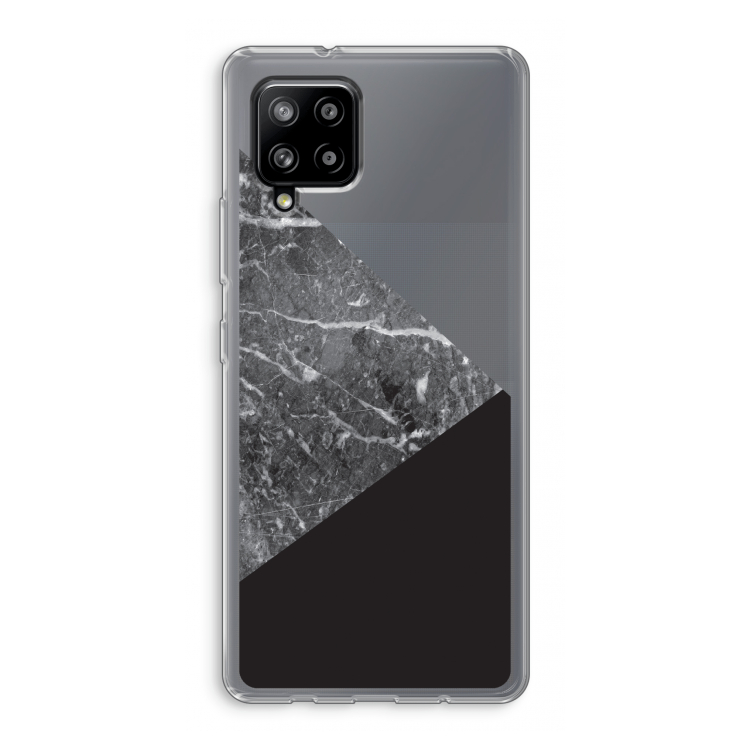 Combinatie marmer: Samsung Galaxy A42 5G Transparant Hoesje