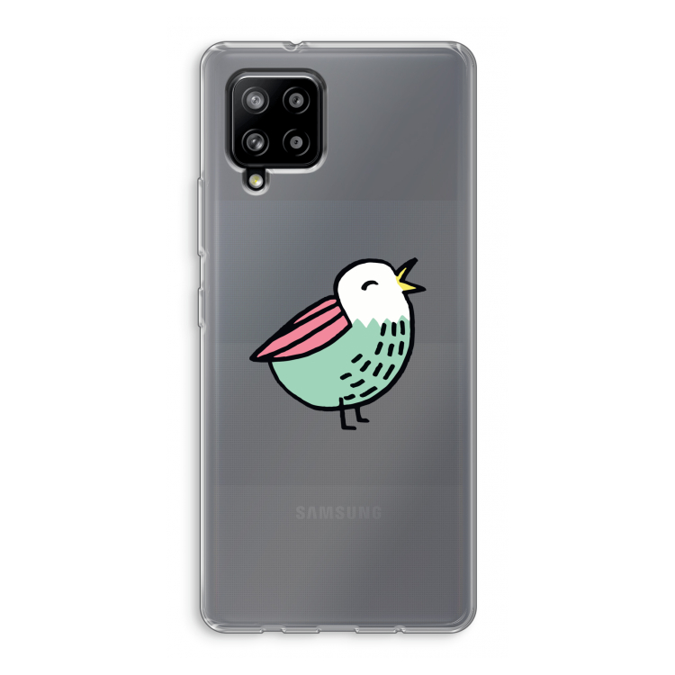 Birdy: Samsung Galaxy A42 5G Transparant Hoesje