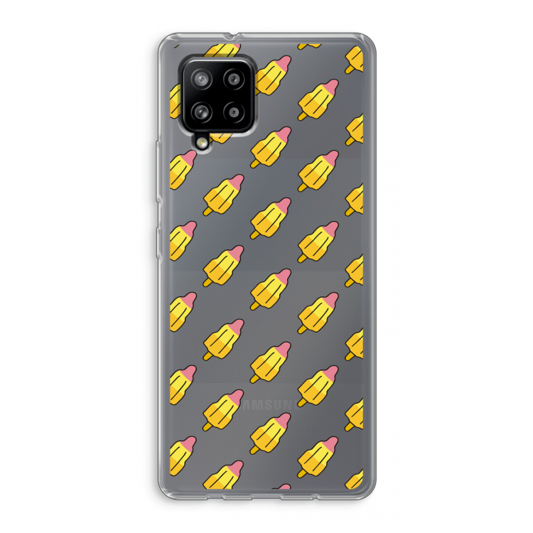 Waterijsjes: Samsung Galaxy A42 5G Transparant Hoesje