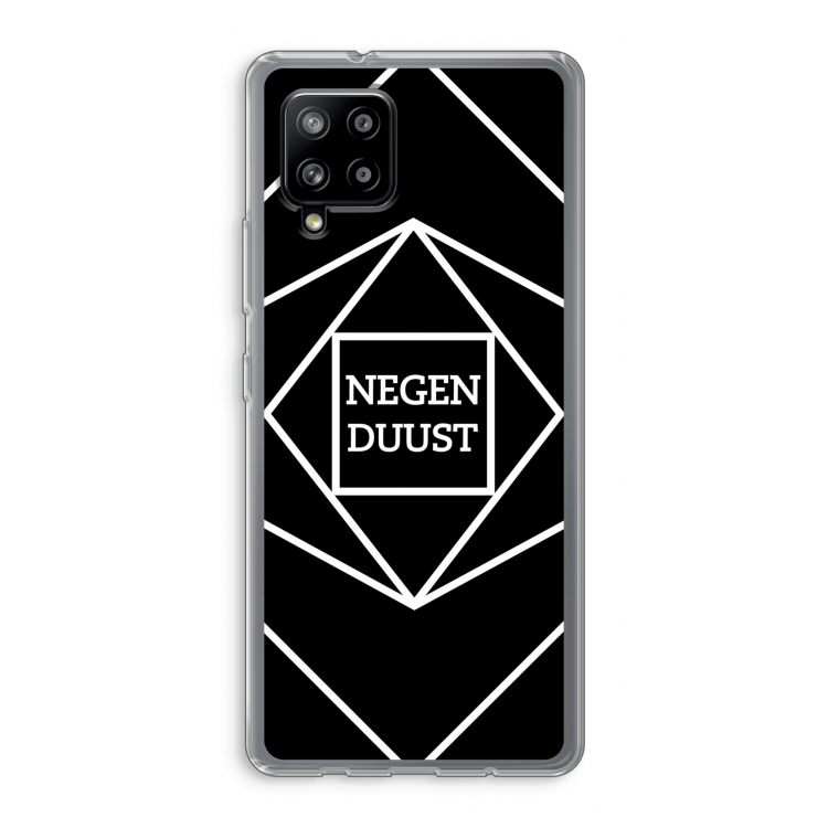 Negenduust geometrisch: Samsung Galaxy A42 5G Transparant Hoesje
