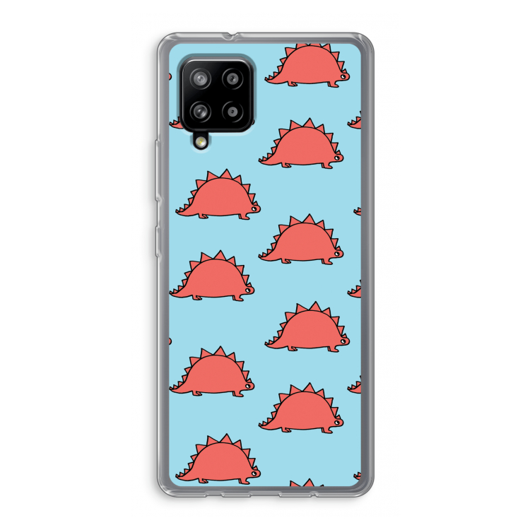 Dinosawrr: Samsung Galaxy A42 5G Transparant Hoesje