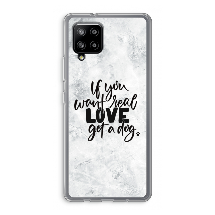 Partner in crime: Samsung Galaxy A42 5G Transparant Hoesje