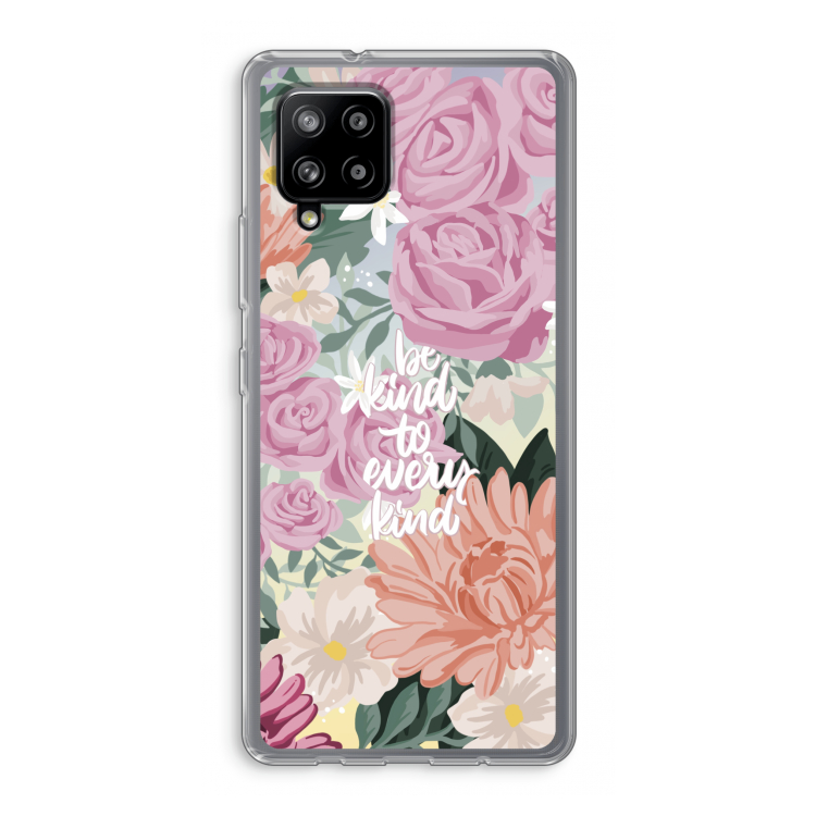 Kindness matters: Samsung Galaxy A42 5G Transparant Hoesje