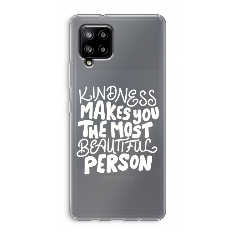 The prettiest: Samsung Galaxy A42 5G Transparant Hoesje