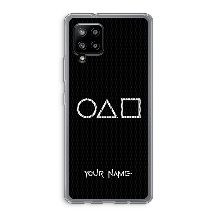 Squid Game: Samsung Galaxy A42 5G Transparant Hoesje