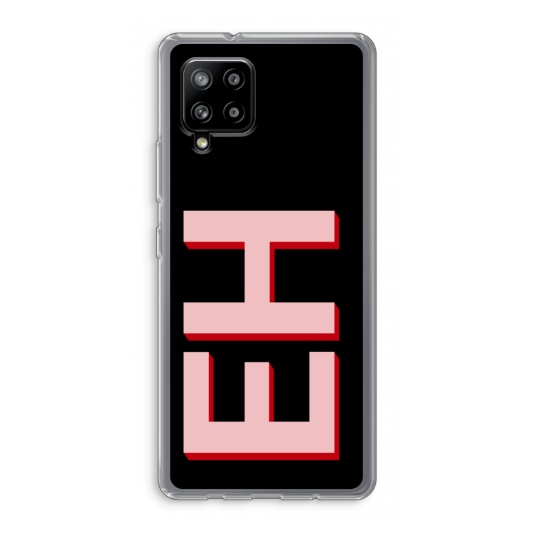 Monogram: Samsung Galaxy A42 5G Transparant Hoesje