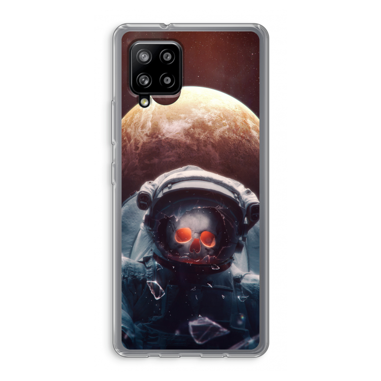 Voyager: Samsung Galaxy A42 5G Transparant Hoesje