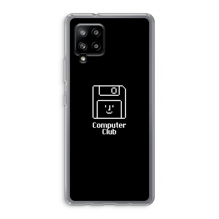 Hello: Samsung Galaxy A42 5G Transparant Hoesje