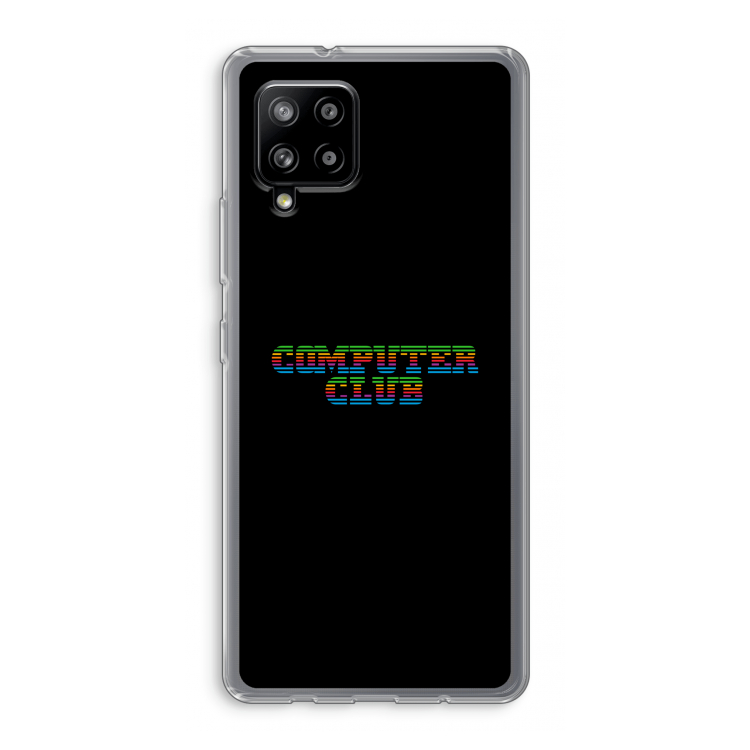 Retro: Samsung Galaxy A42 5G Transparant Hoesje