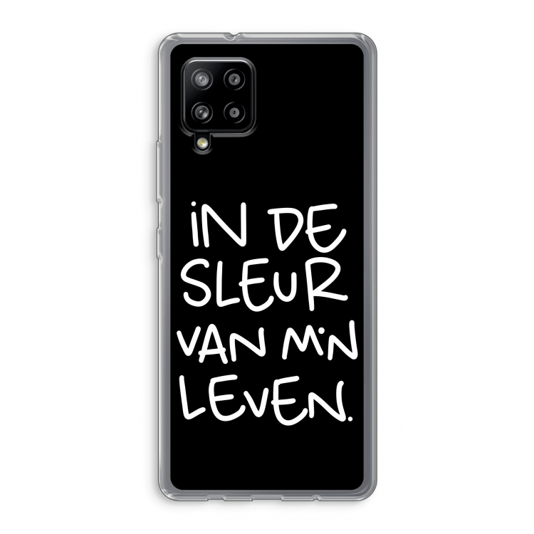 De Sleur: Samsung Galaxy A42 5G Transparant Hoesje