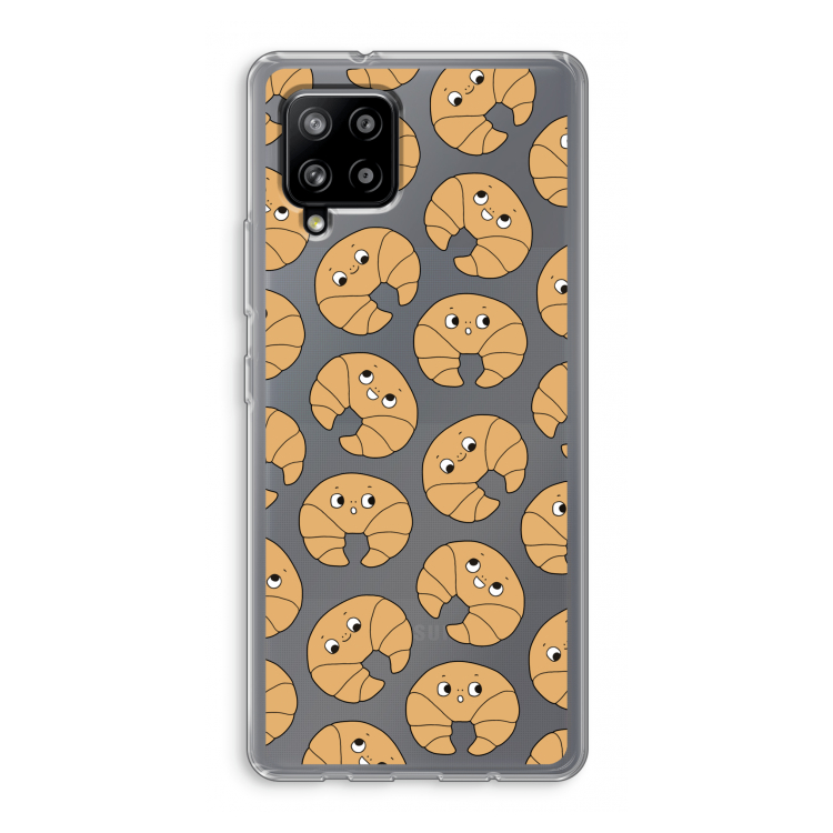 Croissant: Samsung Galaxy A42 5G Transparant Hoesje