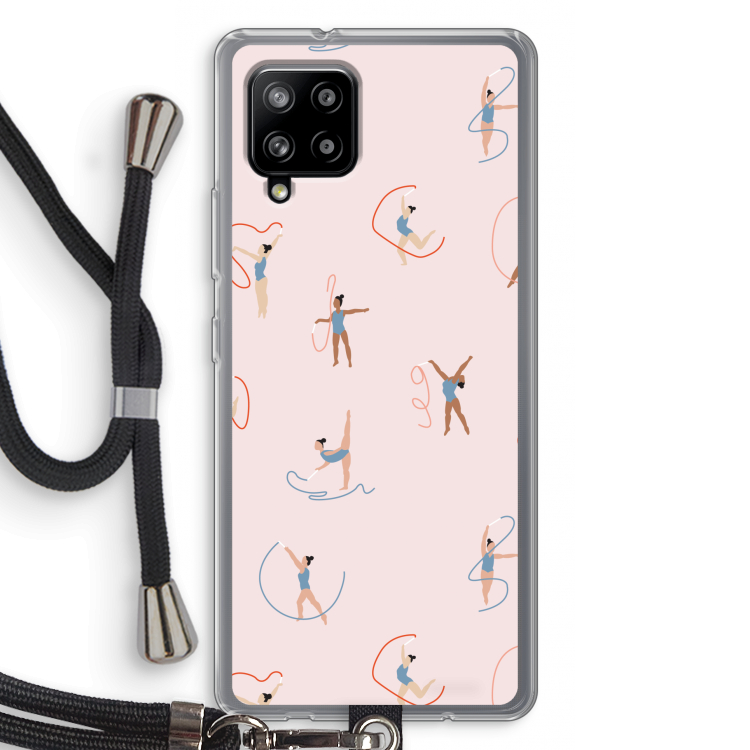 Dancing #3: Samsung Galaxy A42 5G Transparant Hoesje met koord