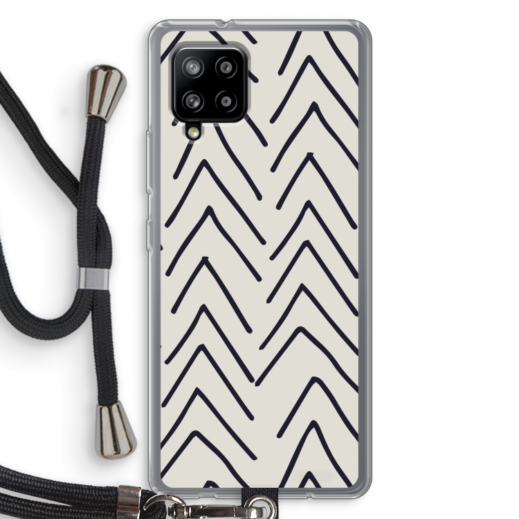 Marrakech Arrows: Samsung Galaxy A42 5G Transparant Hoesje met koord