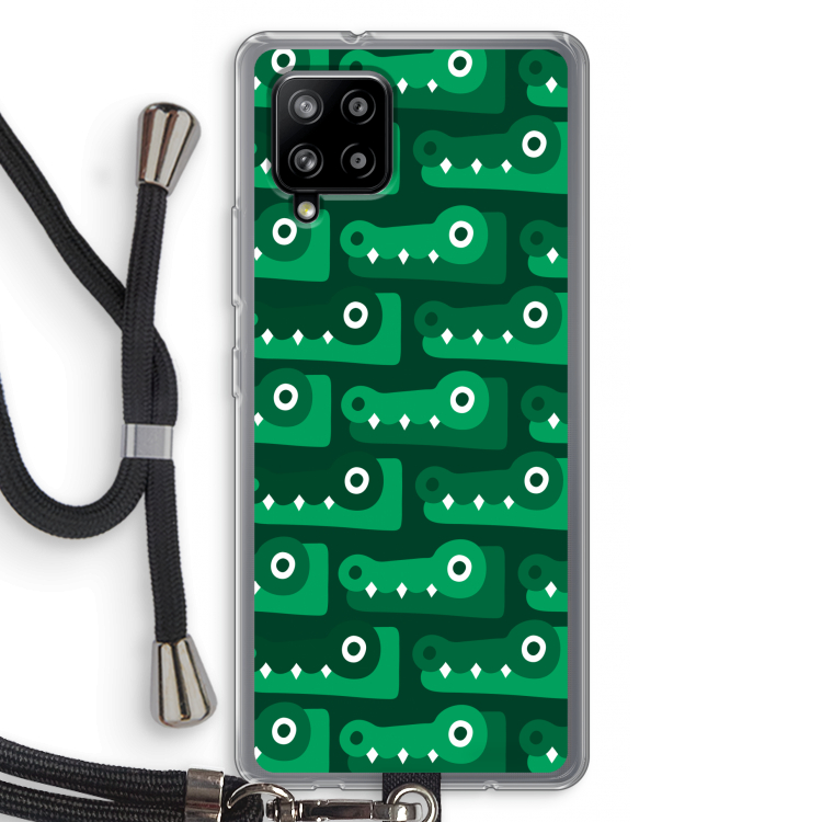 Crocs: Samsung Galaxy A42 5G Transparant Hoesje met koord