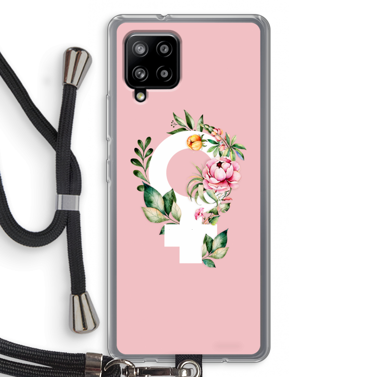 Venus: Samsung Galaxy A42 5G Transparant Hoesje met koord