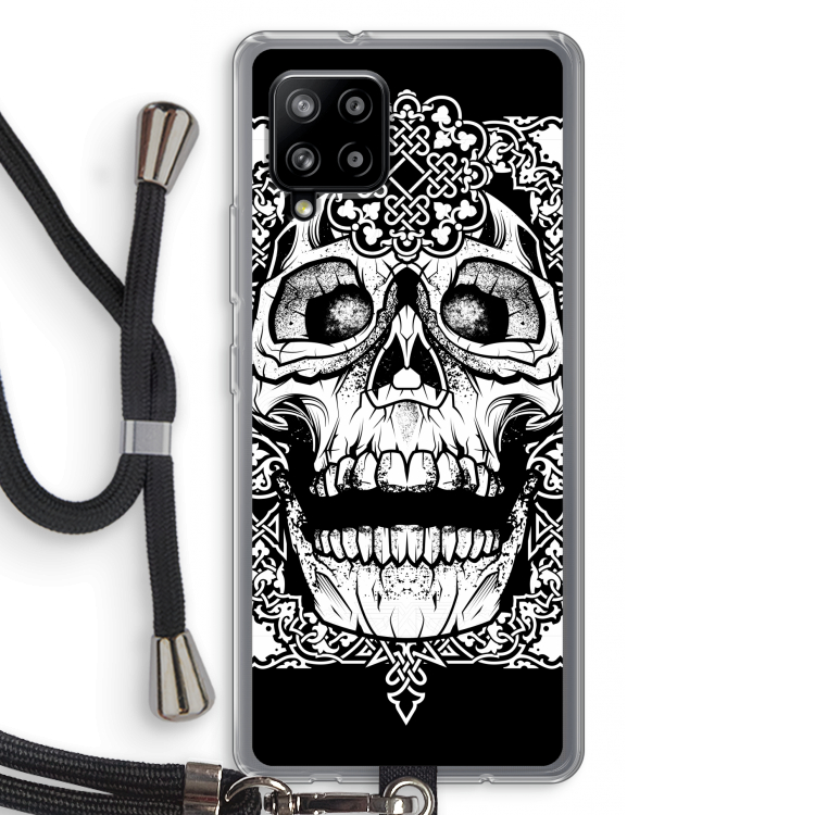 Seek & Destroy: Samsung Galaxy A42 5G Transparant Hoesje met koord