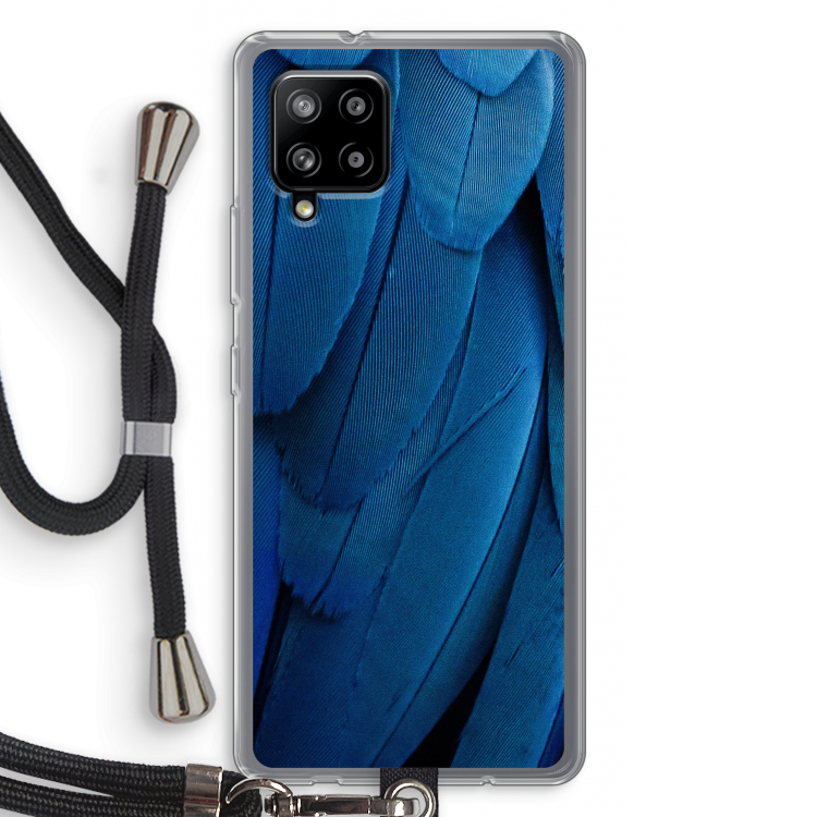 Pauw: Samsung Galaxy A42 5G Transparant Hoesje met koord