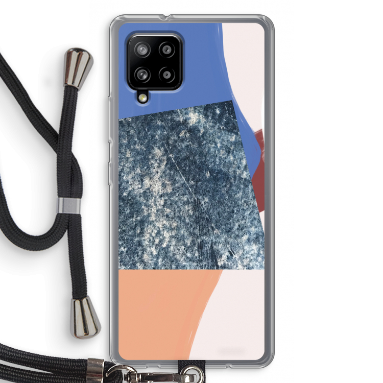 Billy: Samsung Galaxy A42 5G Transparant Hoesje met koord