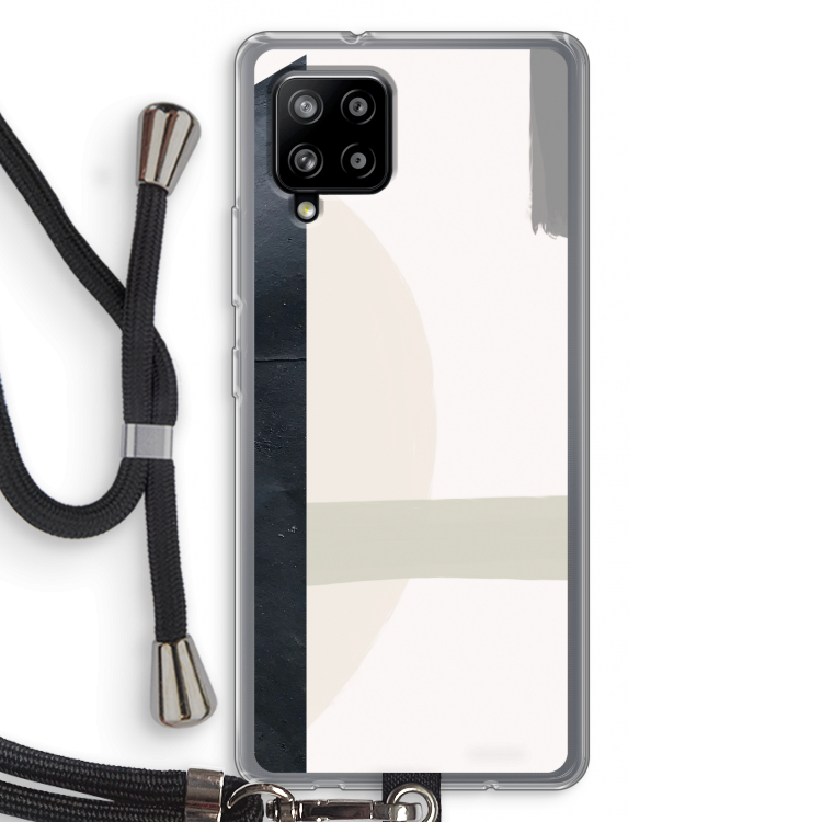 Baca: Samsung Galaxy A42 5G Transparant Hoesje met koord