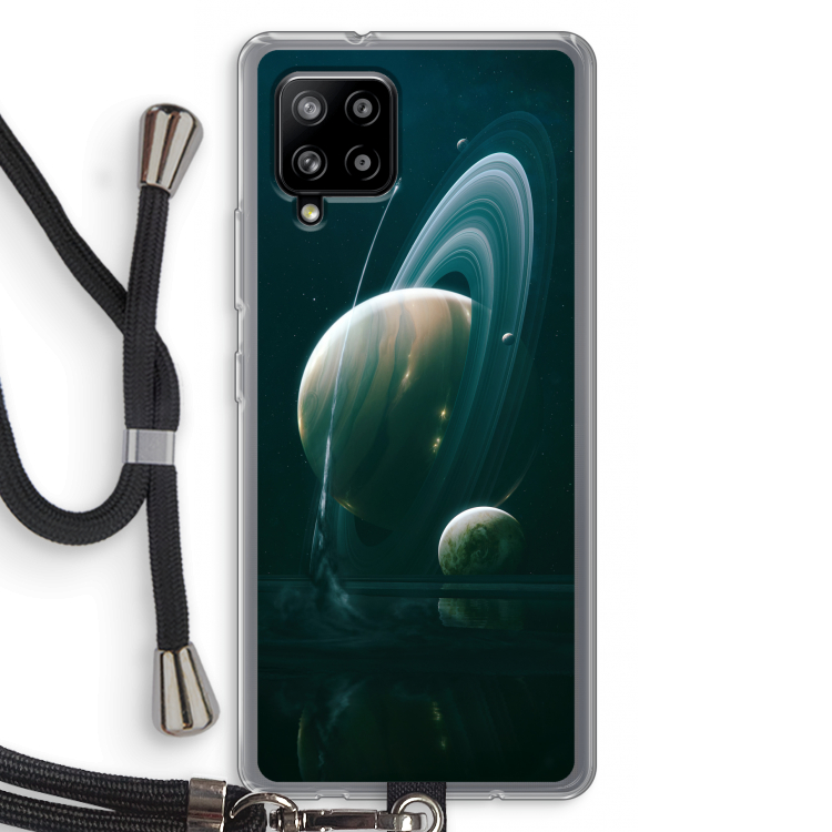 Mercurius: Samsung Galaxy A42 5G Transparant Hoesje met koord