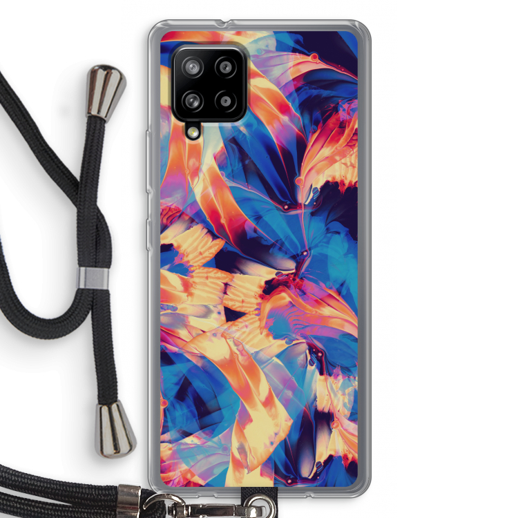 Tuesday Night: Samsung Galaxy A42 5G Transparant Hoesje met koord