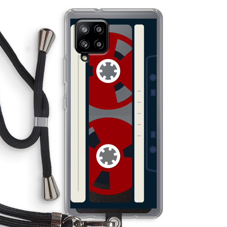Here's your tape: Samsung Galaxy A42 5G Transparant Hoesje met koord