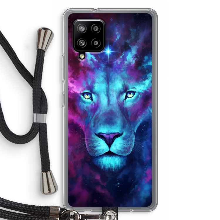 Firstborn: Samsung Galaxy A42 5G Transparant Hoesje met koord