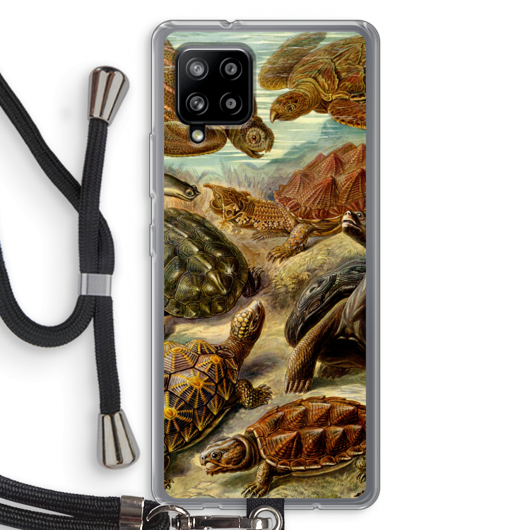 Haeckel Chelonia: Samsung Galaxy A42 5G Transparant Hoesje met koord