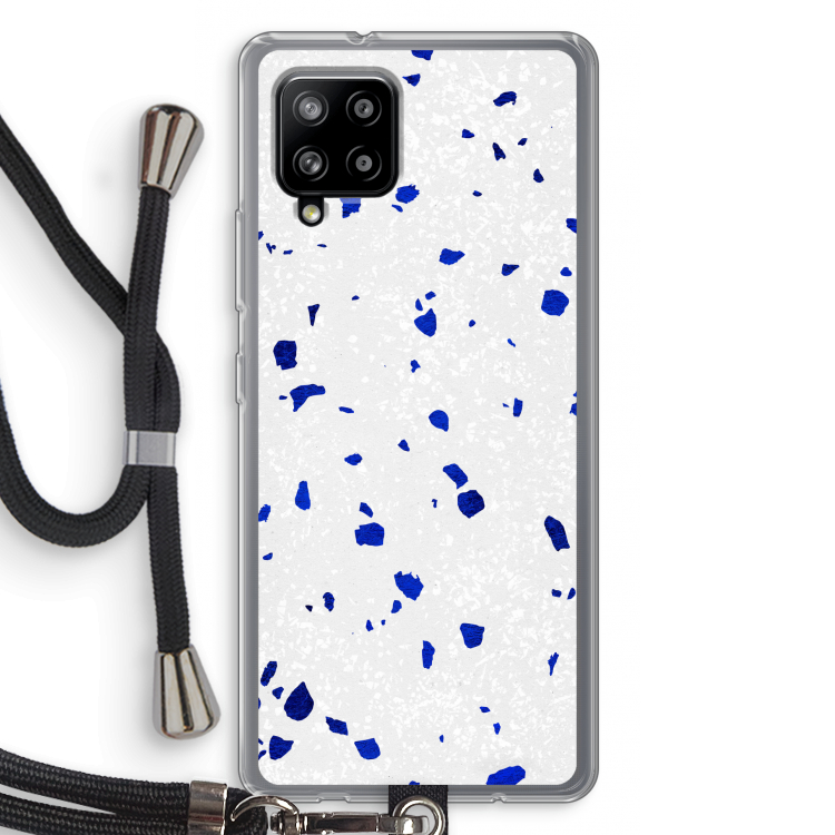 Terrazzo N°5: Samsung Galaxy A42 5G Transparant Hoesje met koord