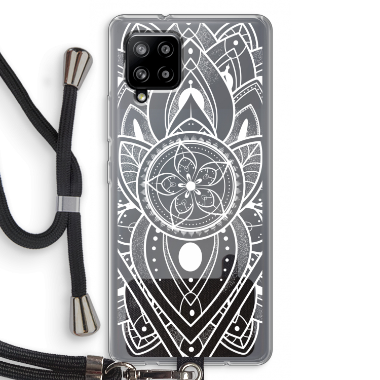 It's Complicated: Samsung Galaxy A42 5G Transparant Hoesje met koord