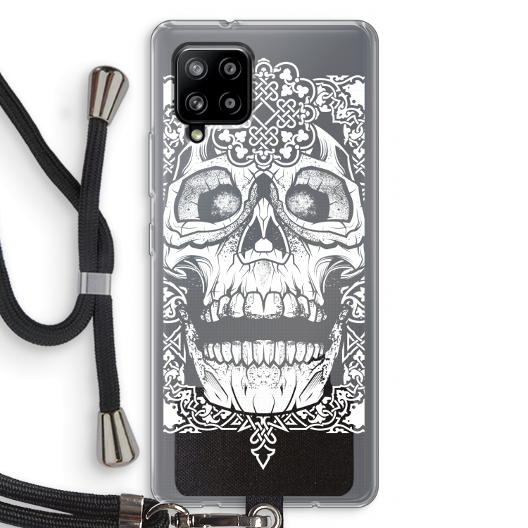 Seek & Destroy: Samsung Galaxy A42 5G Transparant Hoesje met koord