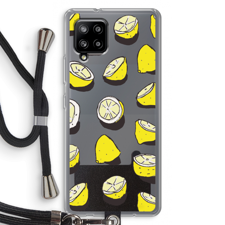 When Life Gives You Lemons...: Samsung Galaxy A42 5G Transparant Hoesje met koord