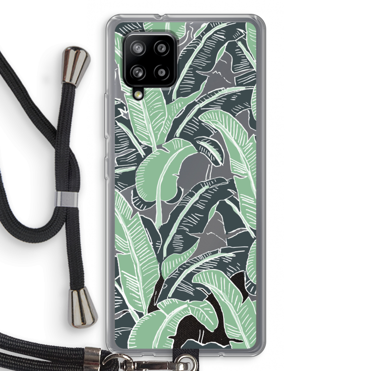 This Sh*t Is Bananas: Samsung Galaxy A42 5G Transparant Hoesje met koord