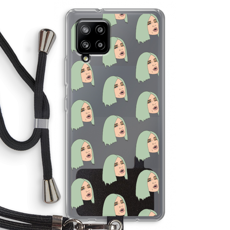 King Kylie: Samsung Galaxy A42 5G Transparant Hoesje met koord