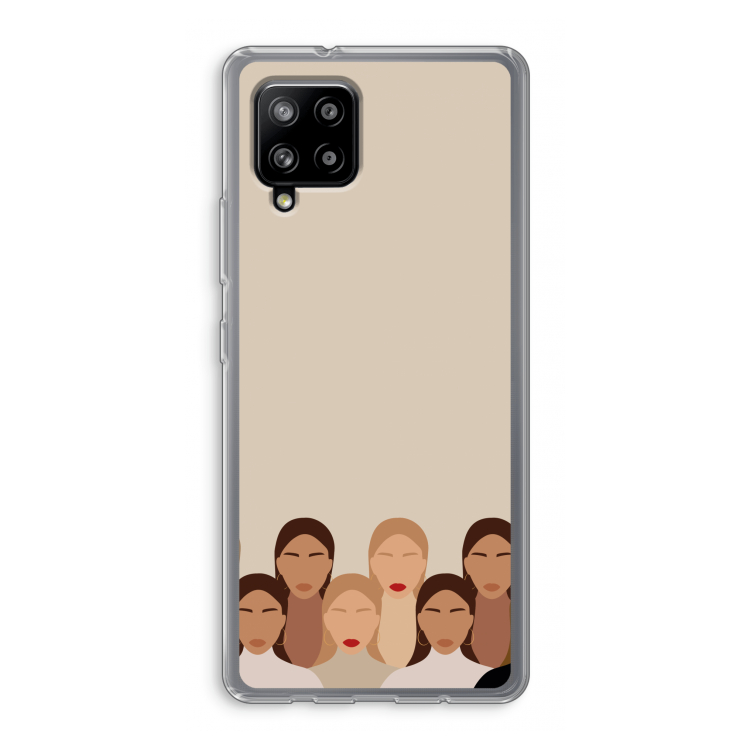 Girls girls girls: Samsung Galaxy A42 5G Transparant Hoesje