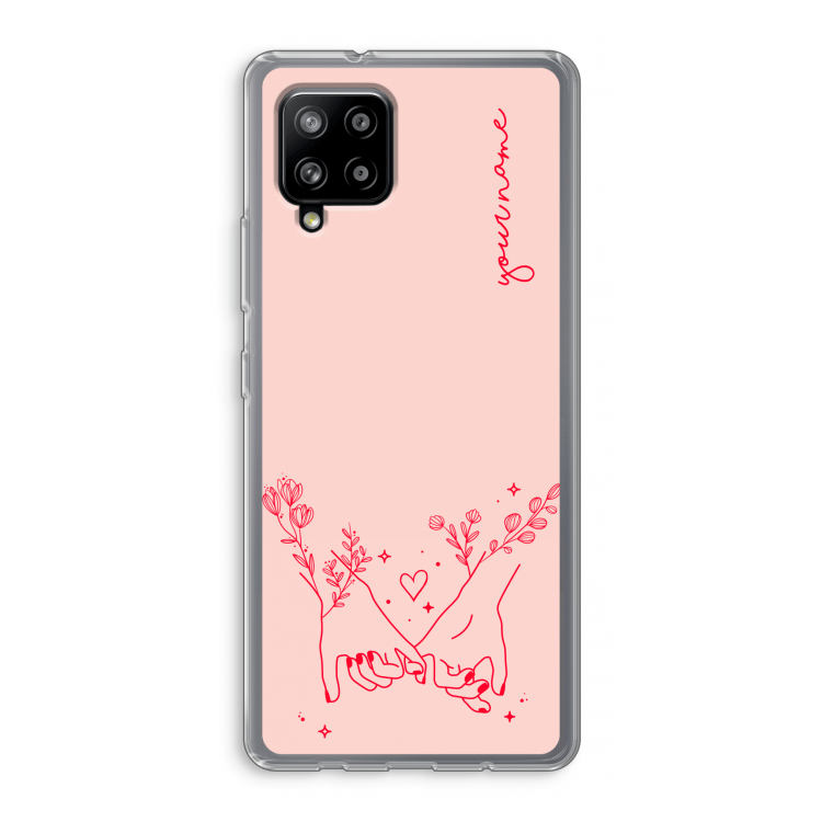 Best Friends: Samsung Galaxy A42 5G Transparant Hoesje