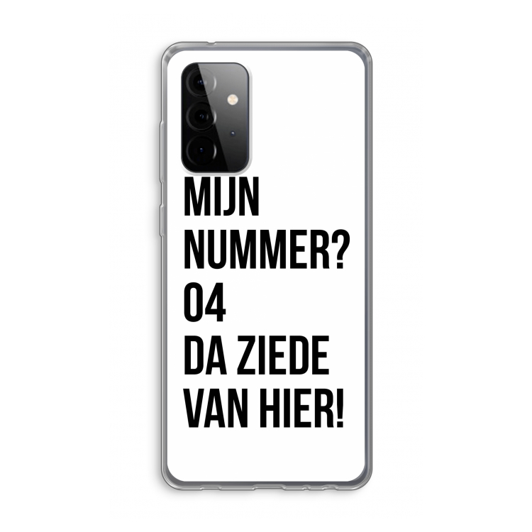 Da ziede van hier: Samsung Galaxy A72 Transparant Hoesje