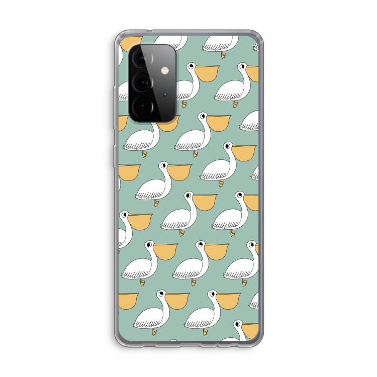 Pelican: Samsung Galaxy A72 Transparant Hoesje