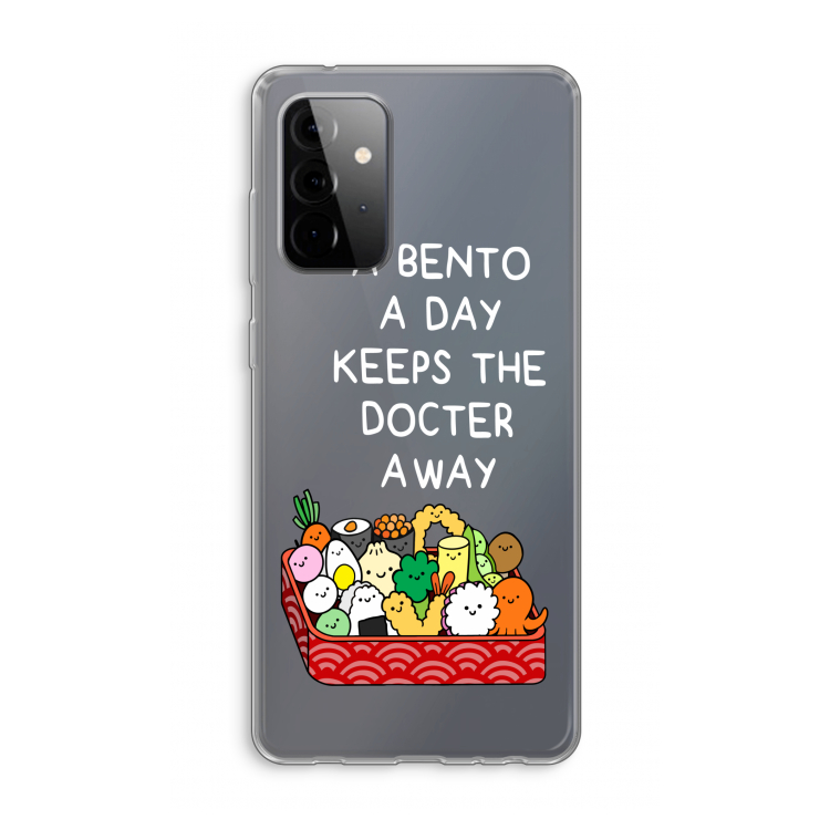 Bento a day: Samsung Galaxy A72 Transparant Hoesje