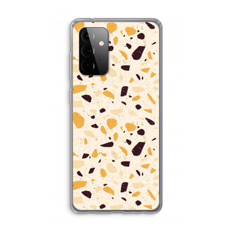Terrazzo N°13: Samsung Galaxy A72 Transparant Hoesje