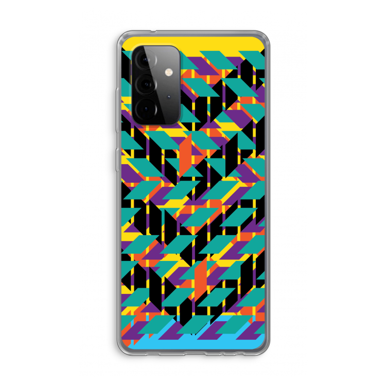 Skew Bee 1: Samsung Galaxy A72 Transparant Hoesje