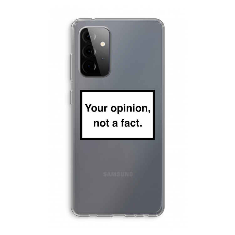 Your opinion: Samsung Galaxy A72 Transparant Hoesje
