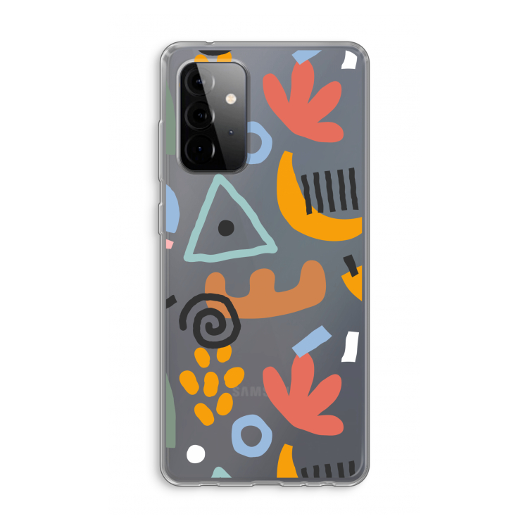 Abstract: Samsung Galaxy A72 Transparant Hoesje