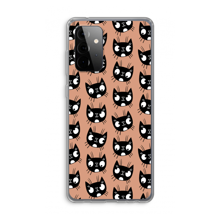 Kat: Samsung Galaxy A72 Transparant Hoesje