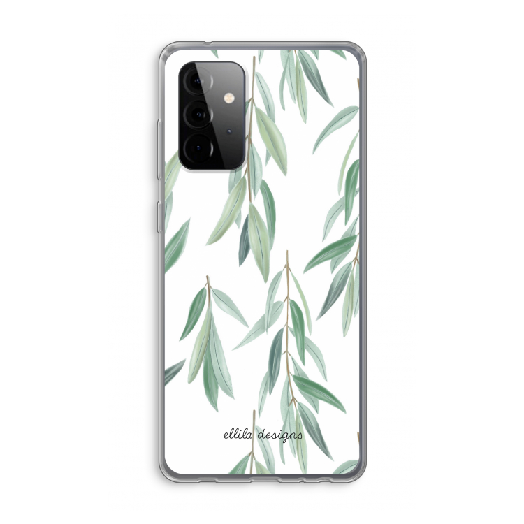 Branch up your life: Samsung Galaxy A72 Transparant Hoesje