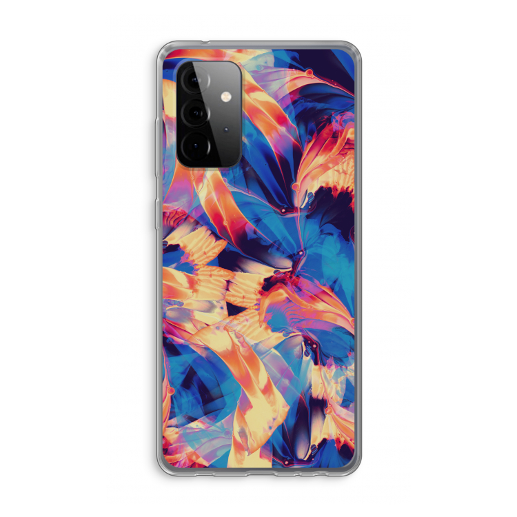Tuesday Night: Samsung Galaxy A72 Transparant Hoesje
